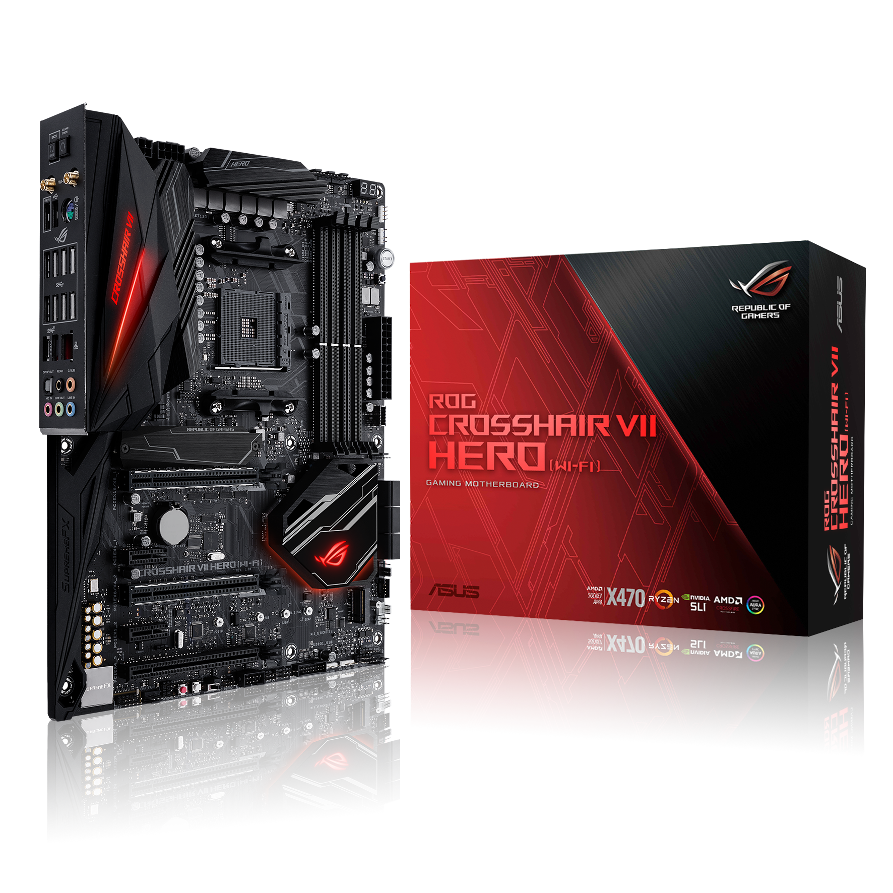 Asus rog crosshair vii hero обзор